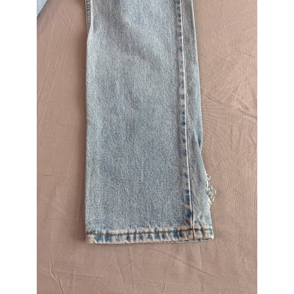 VTG 90s Levi's 512 Jeans womens 6 (27x30.5) Black BatWing Slim Straight USA New - Picture 6 of 15